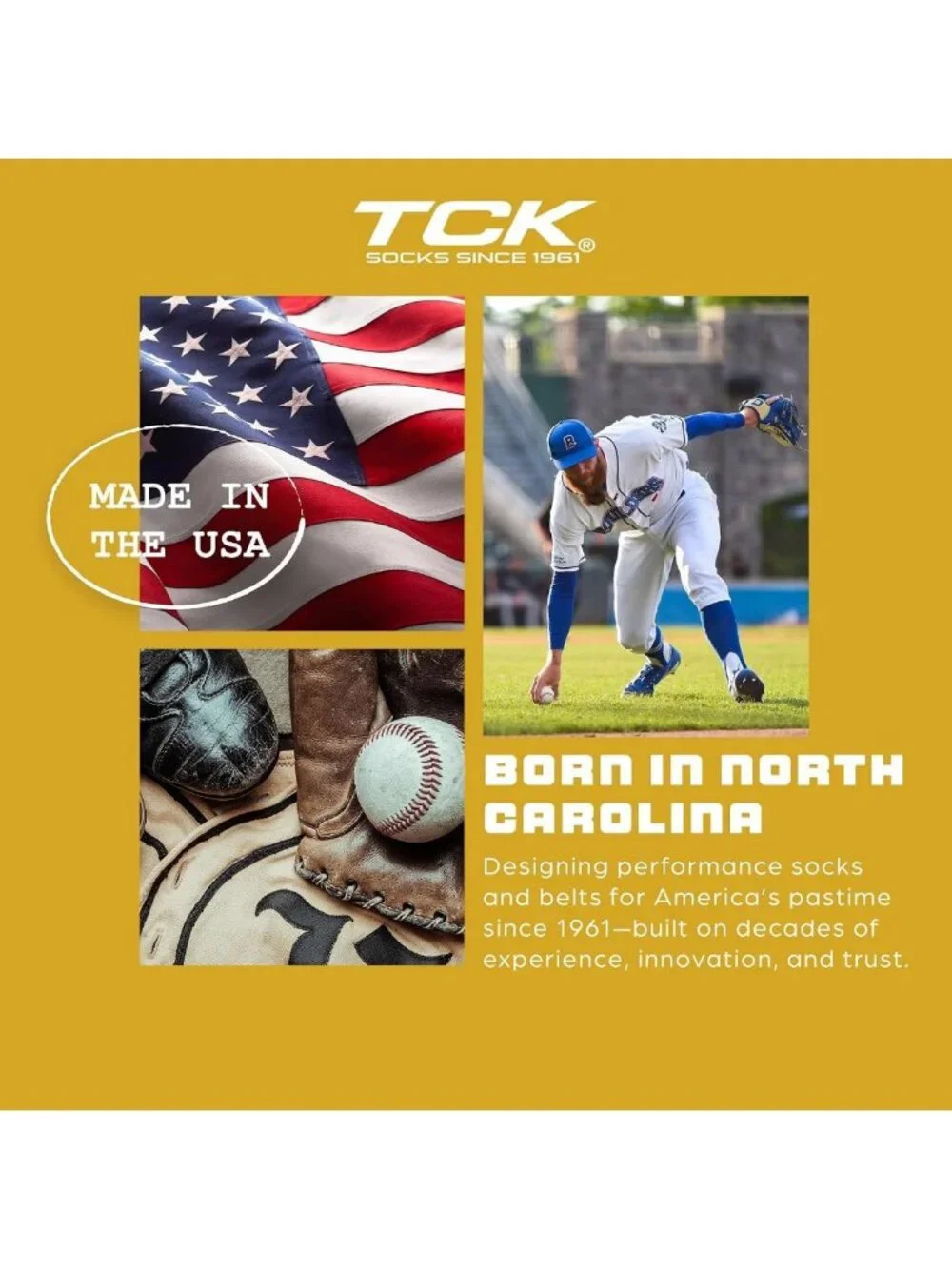 Softball & Baseball Socks | USA Made | Soft, Comfortable | Sizes for All Ages